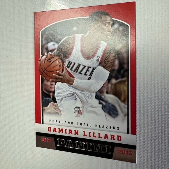 2013-14 Panini Damian lillard #262 mint - Picture 2 of 7